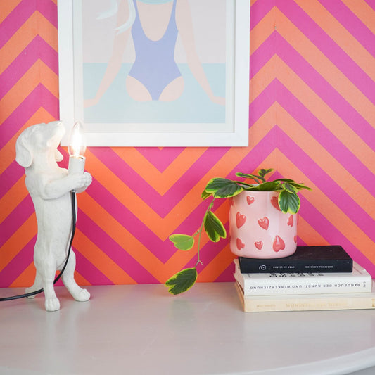 Bloempot hartjes (klein)