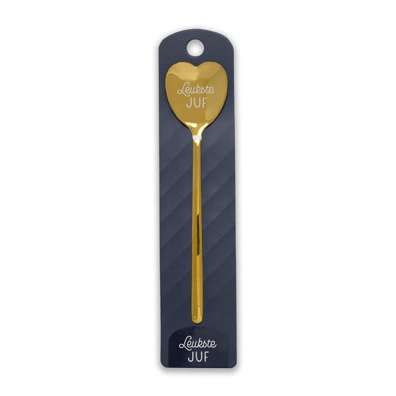 Gouden lepeltje Juf