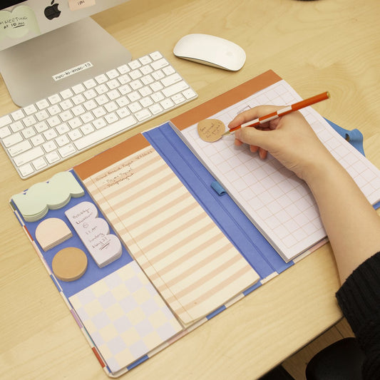 Notitieblok met pen