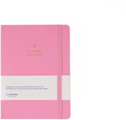 Schoolagenda 25/26 Roze