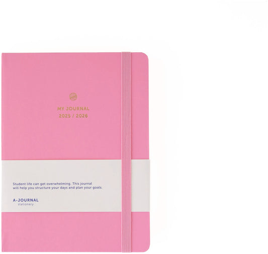 Schoolagenda 25/26 Roze