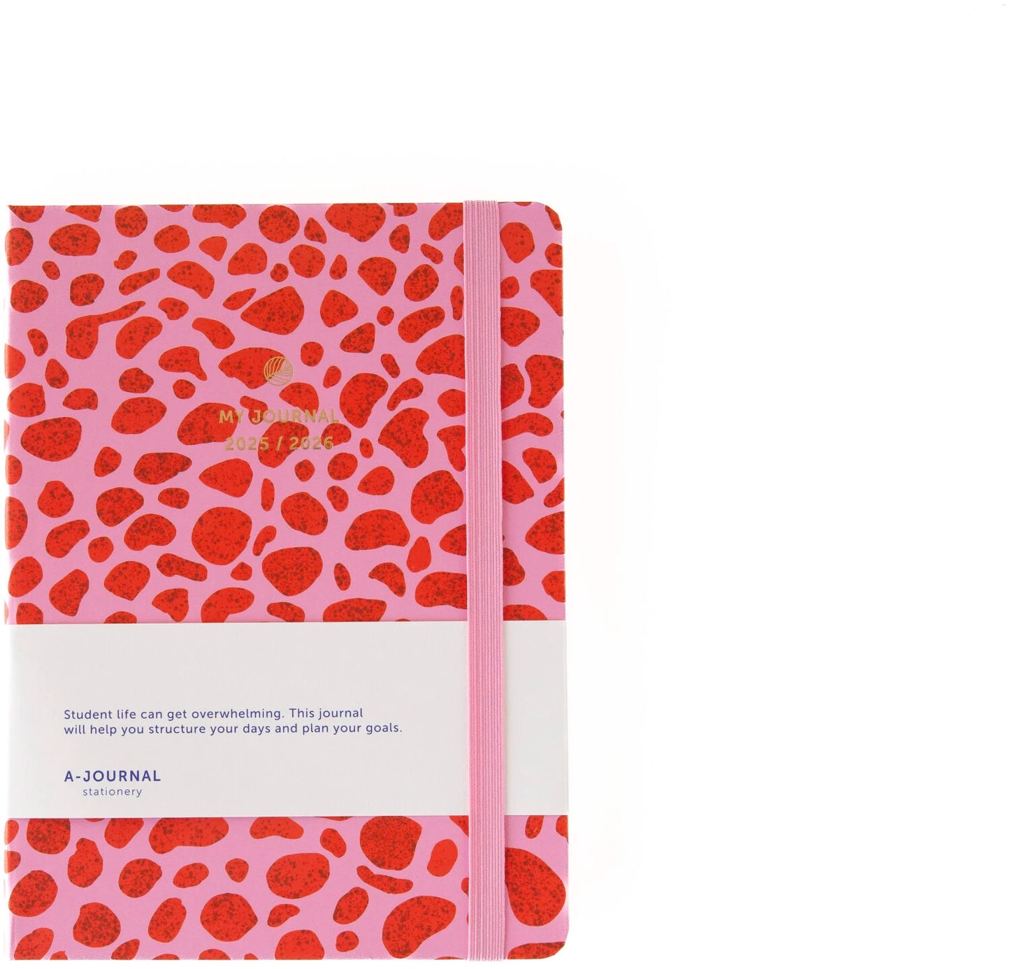 Schoolagenda 25/26 Roze Luipaard