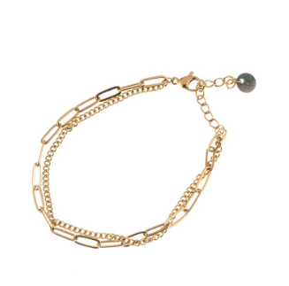 Armbandje Double Chain