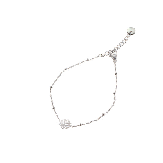 Armband Lotus zilver