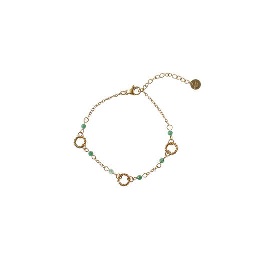 Armbandje 3 Rounds Green