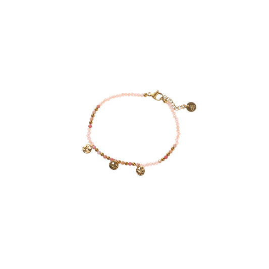Armband 3 Petals Pink