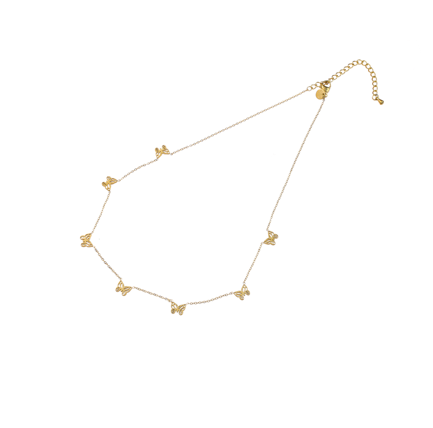 Ketting Butterfly goud