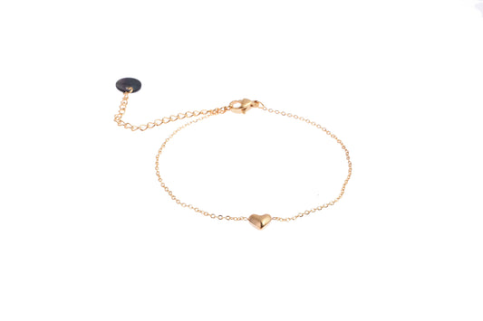 Armbandje Full Heart goud