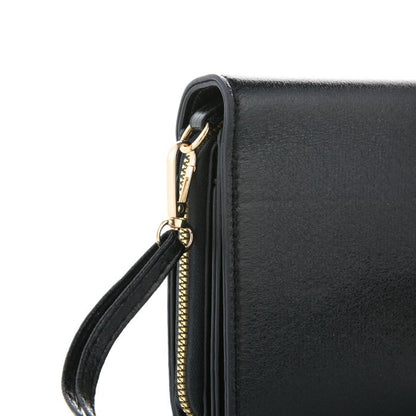 Handtas glitter bruin