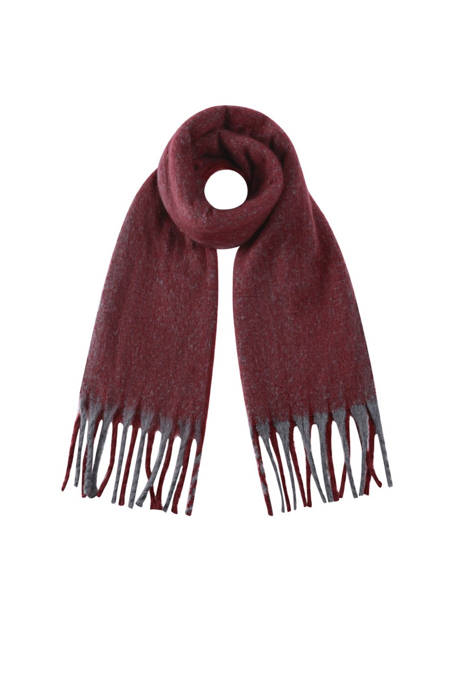 Sjaal Babette bordeaux