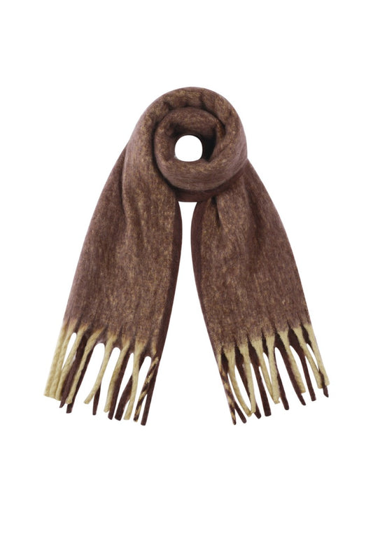 Sjaal Babette bruin