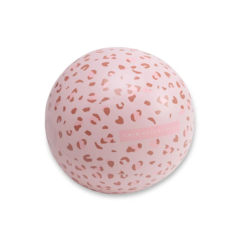 Strandbal Pink Leopard