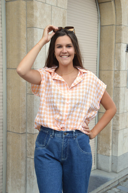 Oranje blouse