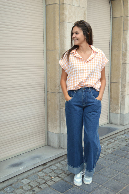 Oranje blouse