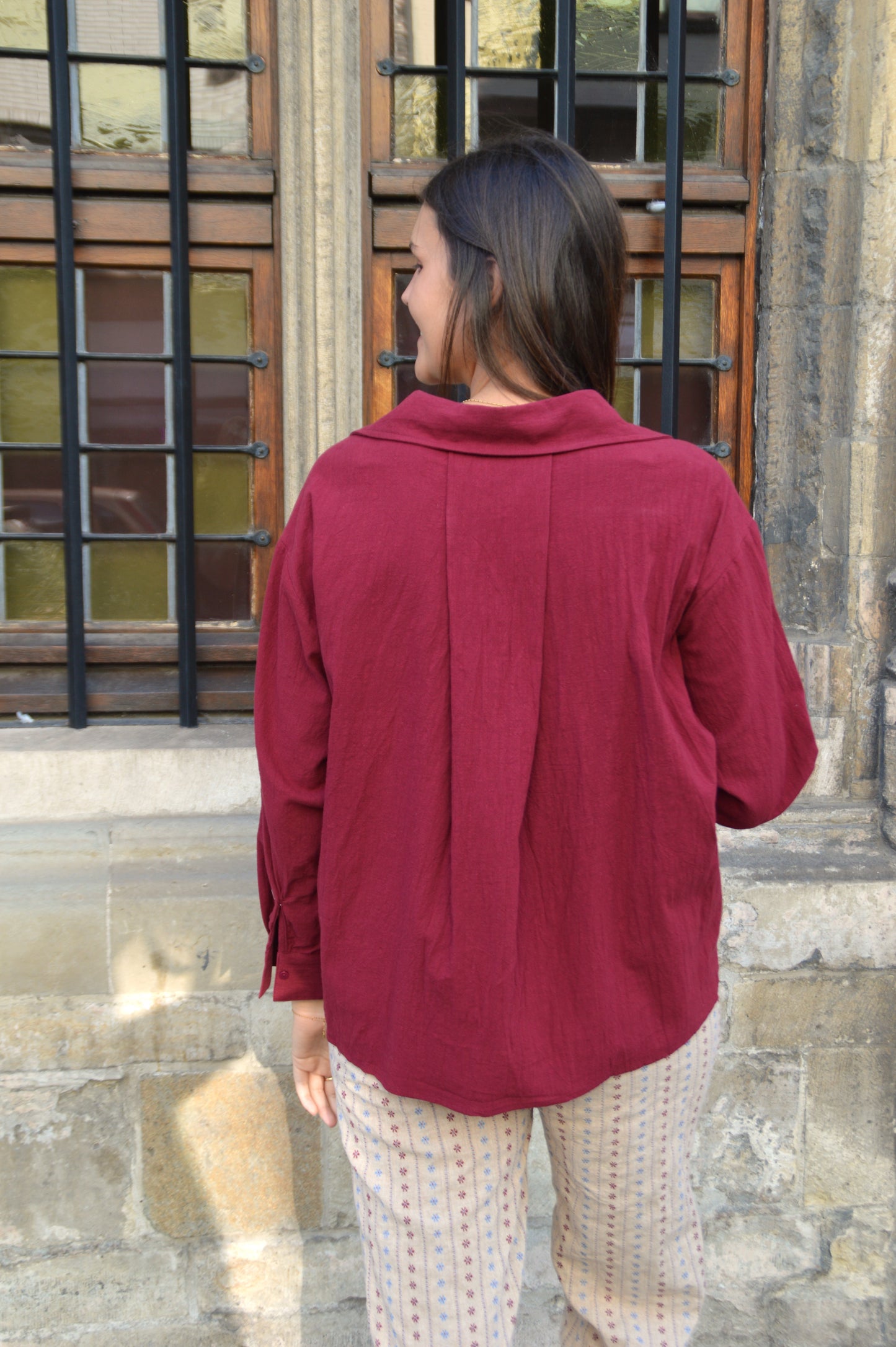 Bordeaux blouse