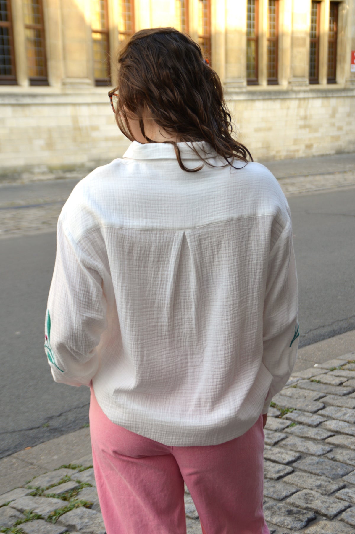 Blouse bloemen