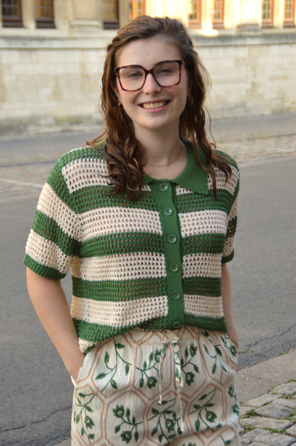 Polo knit strepen