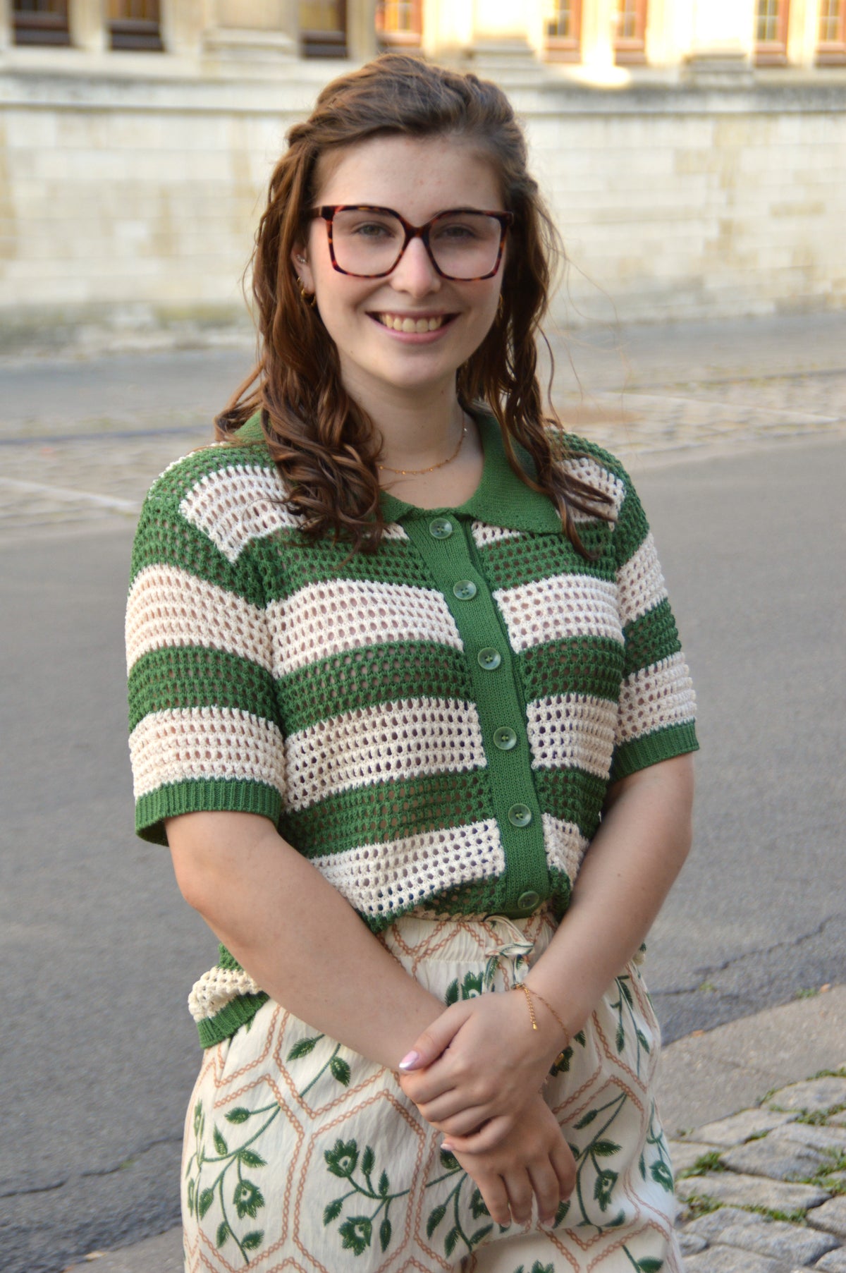 Polo knit strepen