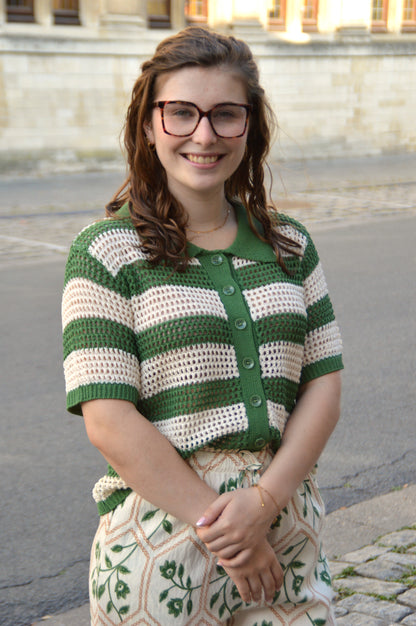 Polo knit strepen