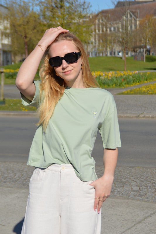 Groene T-shirt Cocktail