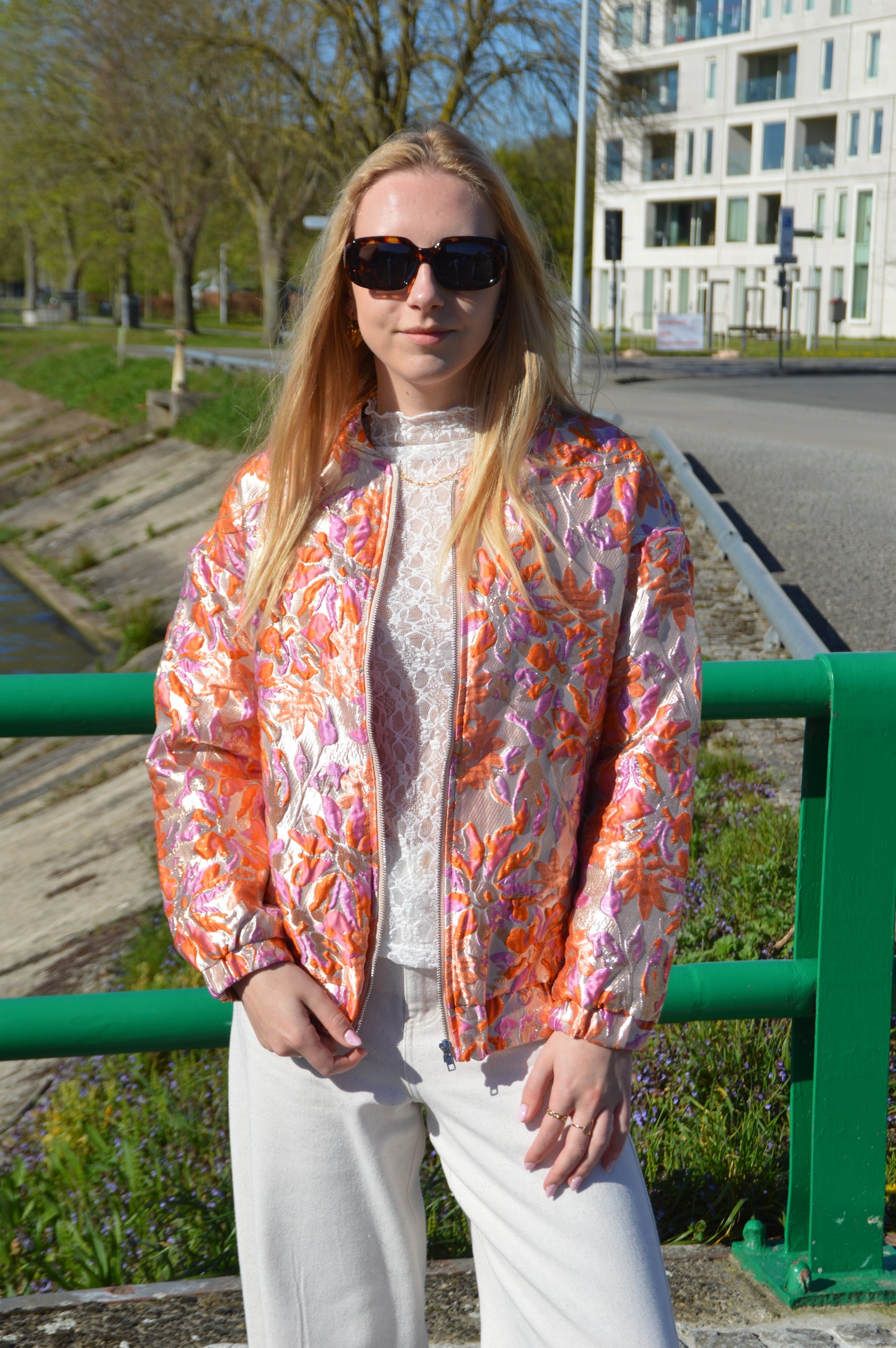 Bomber Jacket Oranje