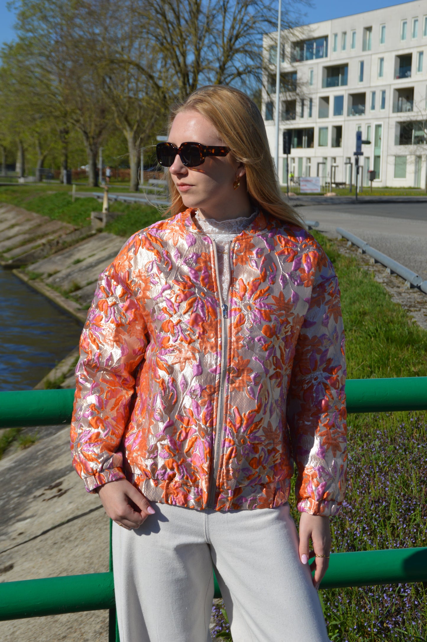 Bomber Jacket Oranje