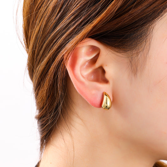 Oorbellen Hailey Drop 15 mm goud