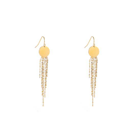 Oorbellen Sunshine Dangle goud