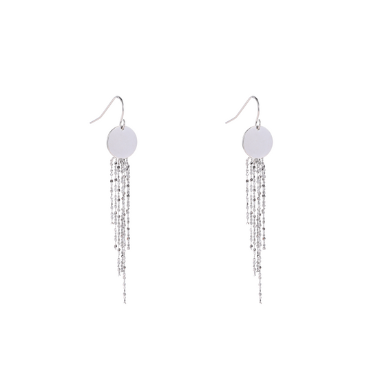 Oorbellen Sunshine Dangle zilver
