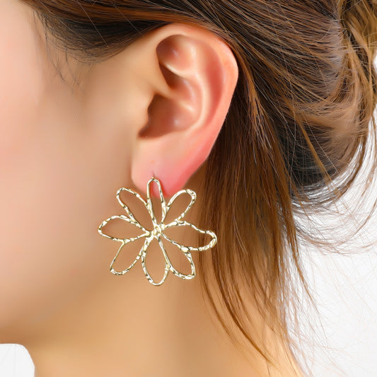 Oorbellen Flower Open