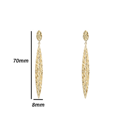 Oorbellen Long Leaf