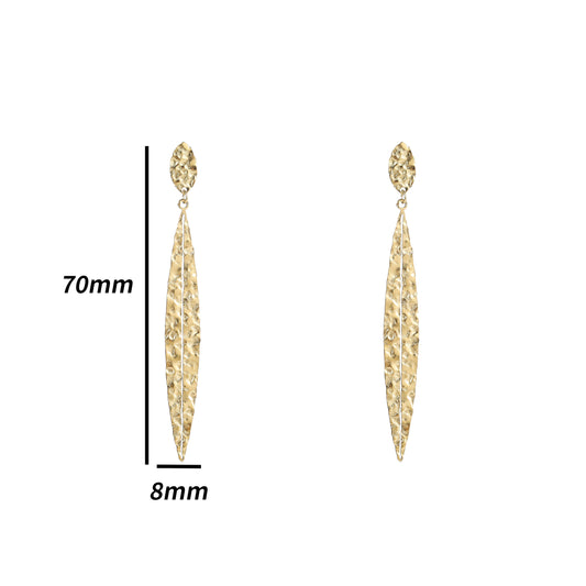 Oorbellen Long Leaf