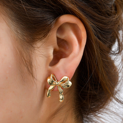 Oorbellen Bow Stud
