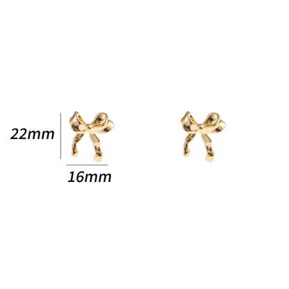 Oorbellen Bow Stud
