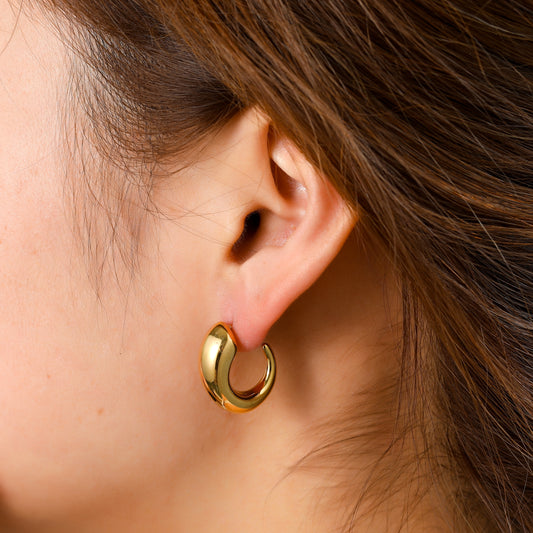 Oorbellen Classic Hoop goud
