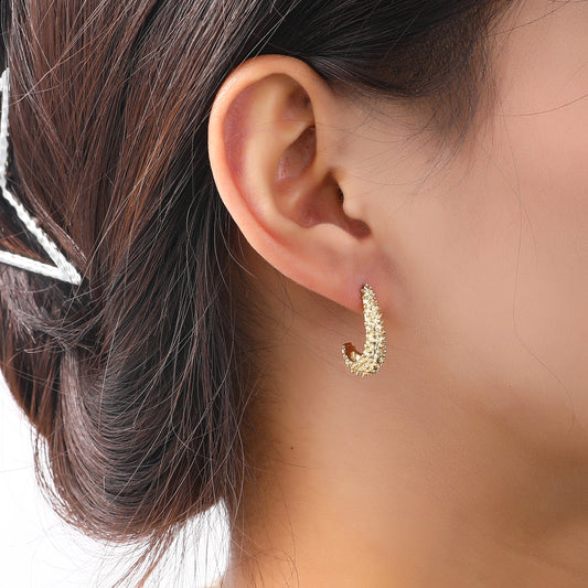 Oorbellen Dotted Drop