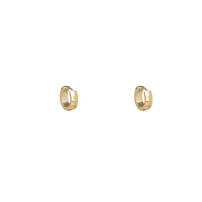 Oorbellen Double Facet Creole