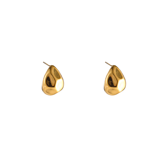 Oorbellen Facet Drop Stud