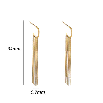 Oorbellen Waterfall Stud