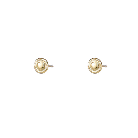 Oorbellen Classic Heart Stud