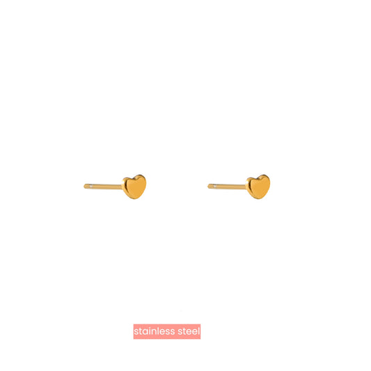Oorbellen Mini Hearts goud