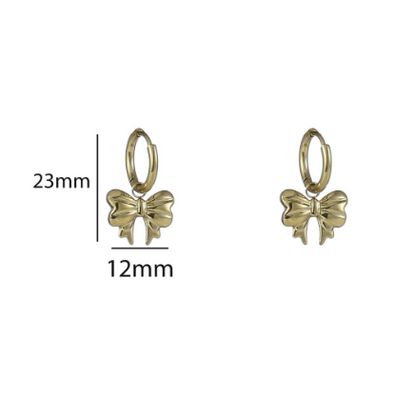 Oorbellen Bow Hoop
