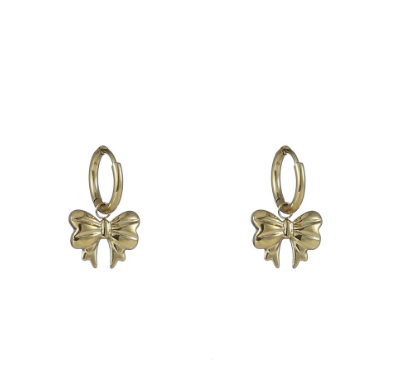 Oorbellen Bow Hoop