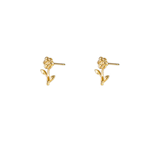 Oorbellen Flower Stud goud