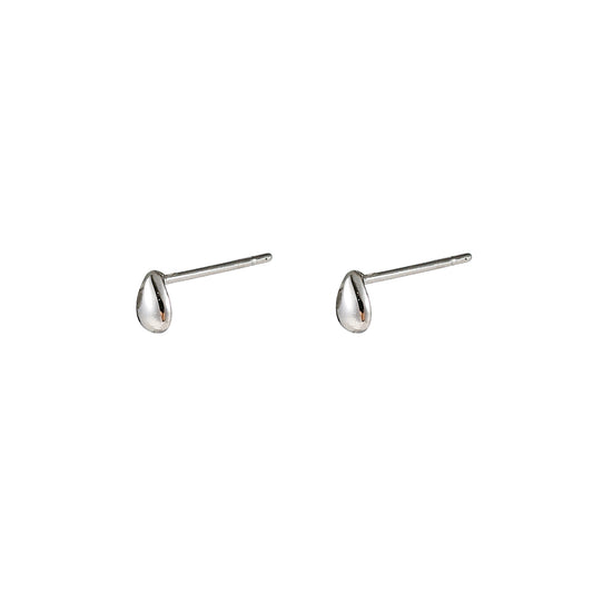 Oorbellen Drop Stud mini zilver