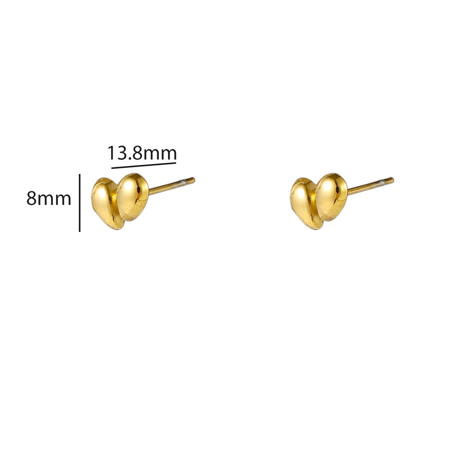 Oorbellen Double Drop