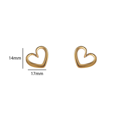 Oorbellen Open Heart