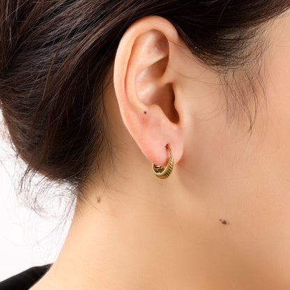 Oorbellen Small Striped Drop Creole