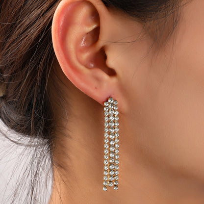 Oorbellen Sparkle Lines