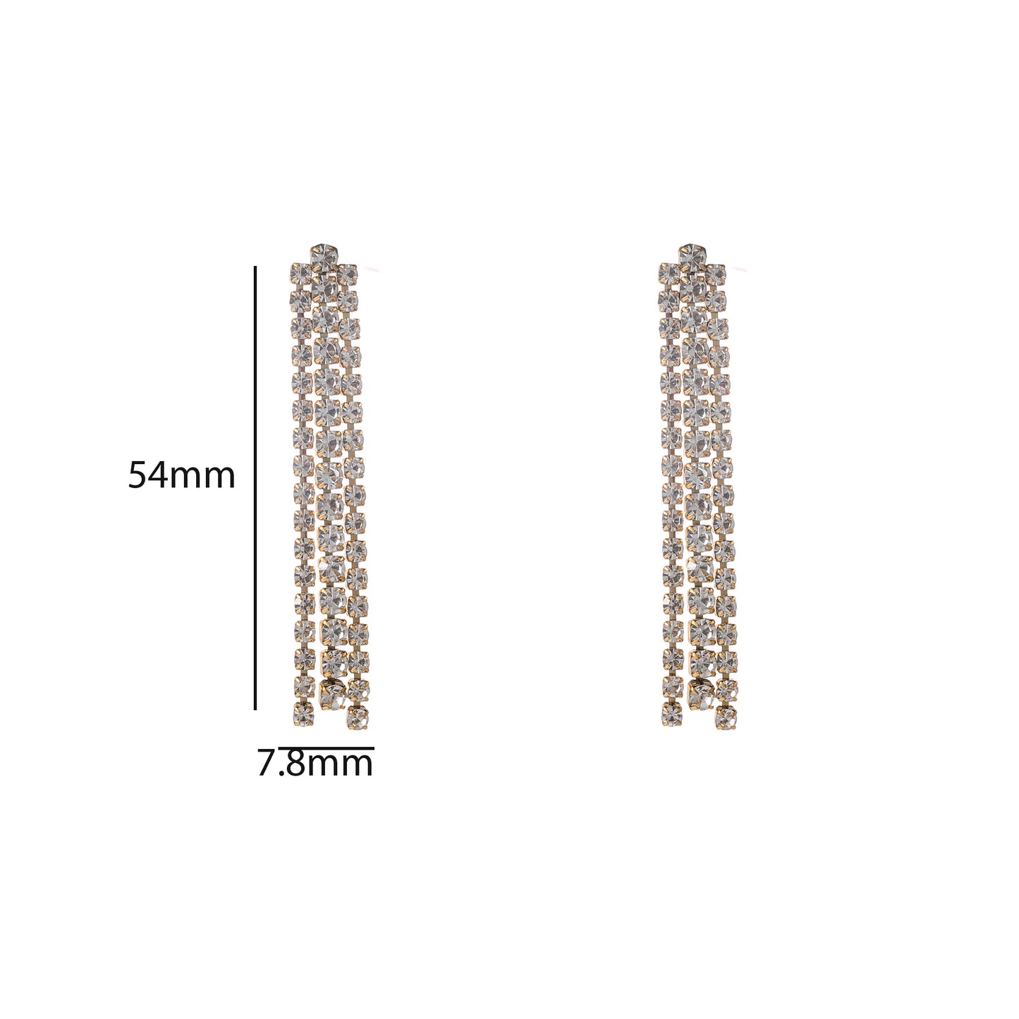 Oorbellen Sparkle Lines